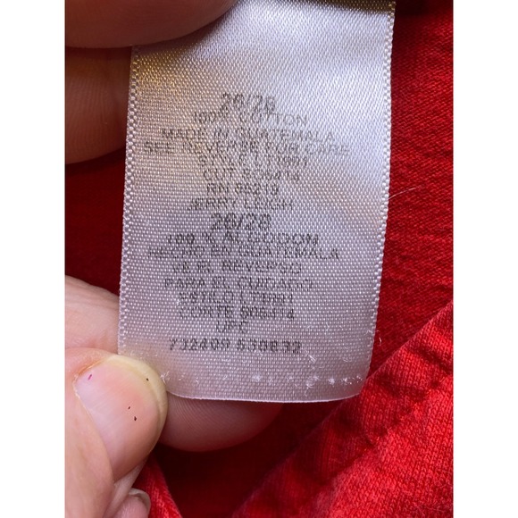 NASCAR Shirt Womens 26/28‎ 4XL Button Front Racing Spell Out Running Hot Red - Picture 7 of 11